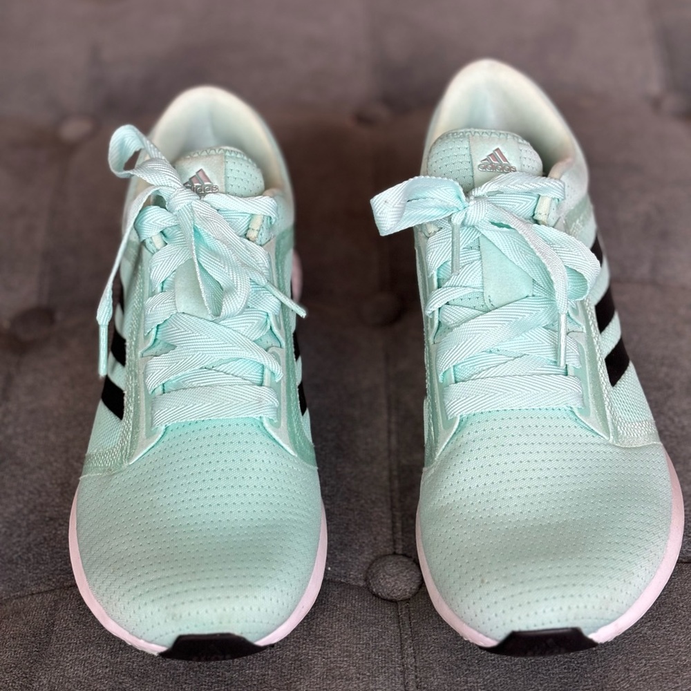 adidas Womens Edge Lux 4 Running Shoe Sneakers Frost Mint Sz 8 FU7155 LIKE NEW!